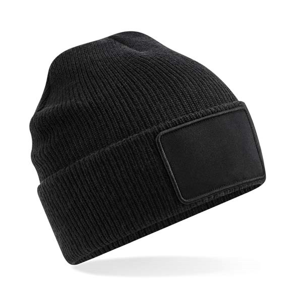 Removable patch Thinsulate™ beanie