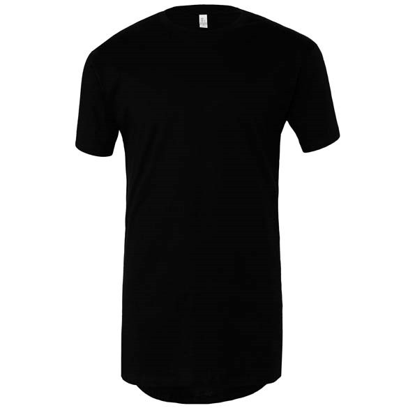 Unisex long body urban t-shirt