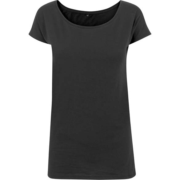 Women&#39;s wide neck tee