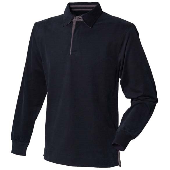 Super soft long sleeve rugby shirt