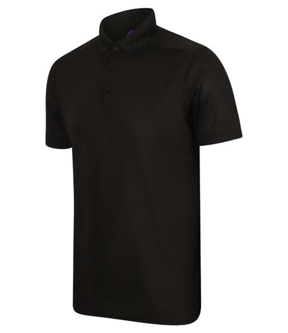 Stretch polo shirt with wicking finish (slim fit)