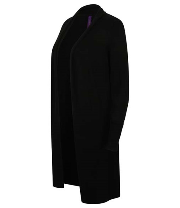 Women&#39;s longline open cardigan