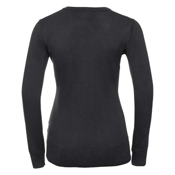 Women&#39;s v-neck knitted sweater