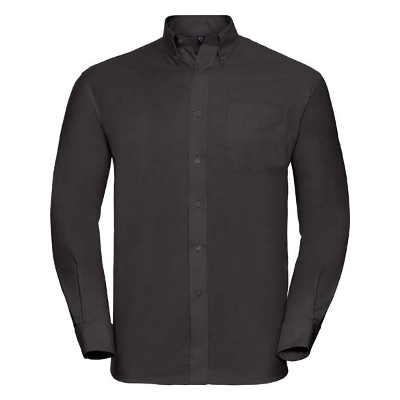 Long sleeve easycare Oxford shirt