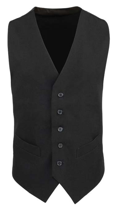 Lined polyester waistcoat