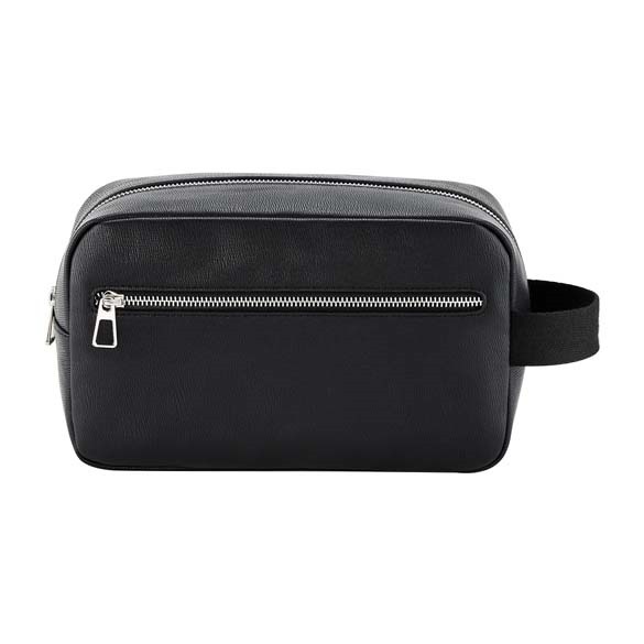 Tailored luxe PU wash bag