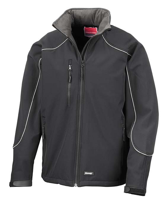 Hooded softshell jacket