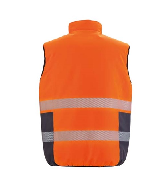 Reversible soft padded gilet