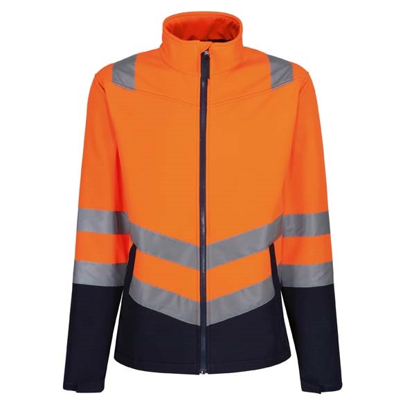 Pro hi-vis softshell jacket