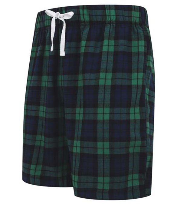 Tartan lounge shorts