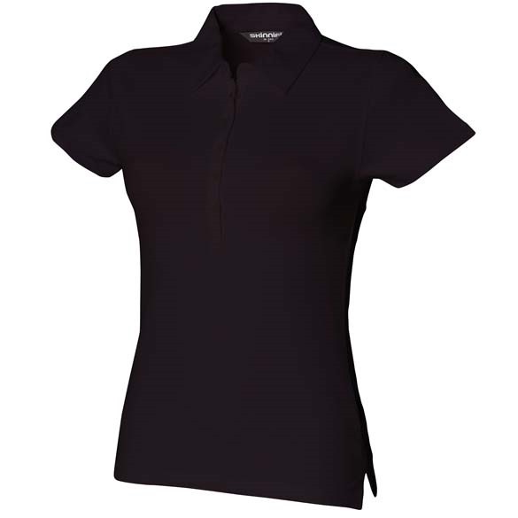 Women&#39;s short sleeve stretch polo