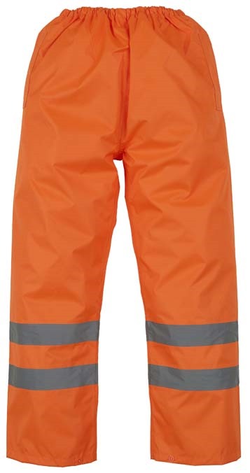 Hi-vis waterproof overtrousers (HVS462)