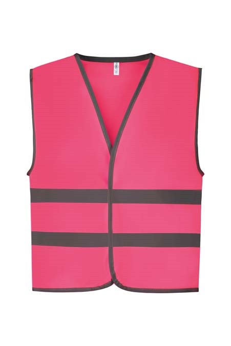 Hi-vis reflective border kids waistcoat (HVW102CH)